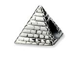 Reflections™ Sterling Silver Pyramid Bead / Charm style: QRS331