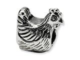 Reflections™ Sterling Silver Chicken Bead / Charm style: QRS381