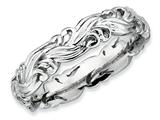 Stackable Expressions Sterling Silver Polished Stackable Ring style: QSK131