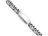 <b>Engravable</b> Chisel Stainless Steel Polished Id Bracelet style: SRB148185