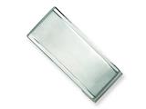 <b>Engravable</b> Chisel Stainless Steel Money Clip style: SRM119