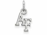 SS017USA Sterling Silver United States Air Force Academy Large Pendant LogoArt