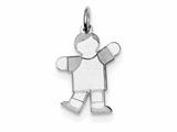<b>Engravable</b> FJC Finejewelers Sterling Silver Kid Charm style: XK1570SS