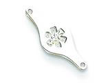 <b>Engravable</b> FJC Finejewelers Sterling Silver Non-enameled Medical Id Plate Tag style: XSM73N