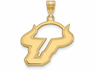 14K Yellow Gold LogoArt University of Kentucky Large Pendant Necklace