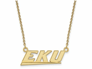 LogoArt Sterling Silver University of Kentucky Small Pendant Necklace