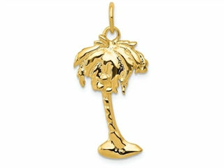 FJC Finejewelers 14k Palm Tree Charm | A2732 | Finejewelers.com
