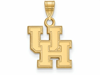14K Yellow Gold LogoArt University of Louisville Small Pendant