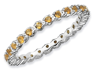 Stackable Expressions Citrine Stackable Ring | QSK360 | Finejewelers.com