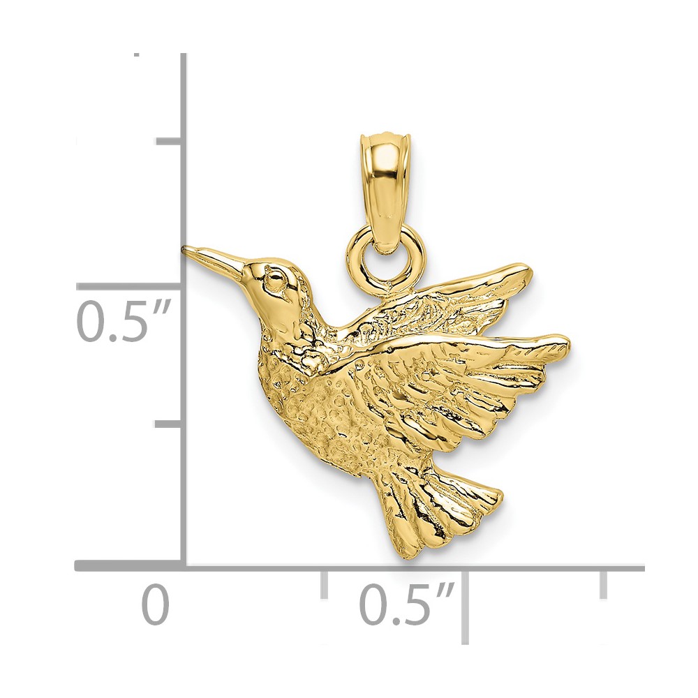 FJC Finejewelers 10 kt Yellow Gold Butterfly Charm 20 x 20 mm