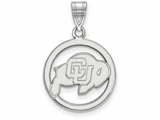 LogoArt University Of Louisville Sm Pendant Necklace Circle, SS027UL