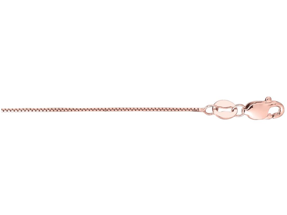 14K Yellow Gold .90mm Box Chain Necklace