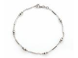 Finejewelers 10 Inches Bead Ankle Bracelet style: 460140