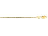 Finejewelers 14k Yellow Gold 17 Inch 0.6mm Box Chain with Lobster Clasp style: 473638