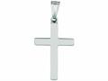 Finejewelers 14 Kt White Gold All Small Cross Pendant Necklace 18 inch chain 471856