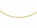 Finejewelers 14 Kt Yellow Gold 16 Inch 2.0mm Bright Cut Classic Omega Necklace With Lobster Clasp 472061