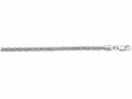Finejewelers 925 Sterling Silver 16 Inch Rhodium Finish 3.5mm Fancy Popcorn Chain Lobster Clasp Finejewelers 925 Sterling Silver 16 Inch Rhodium Finish 3.5mm Fancy Popcorn Chain Lobster Clasp