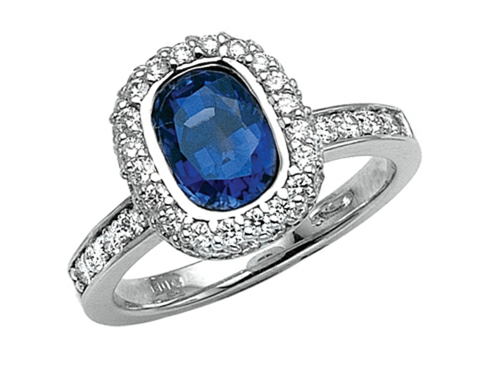 Finejewelers Sapphire Engagement Ring | 4829 | Finejewelers.com