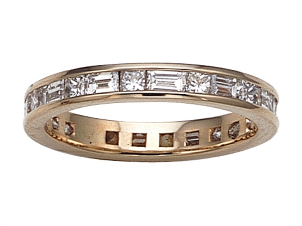 Karina B Baguette Diamonds Eternity Band 8002