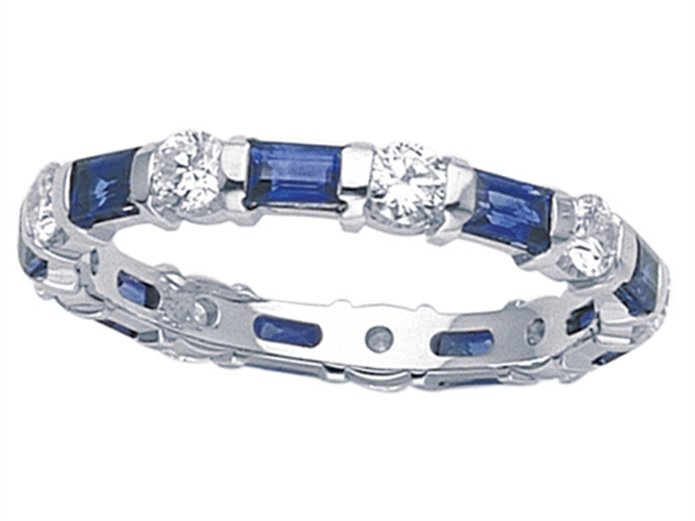 Karina B Sapphire Eternity Band | 8030S | Finejewelers.com