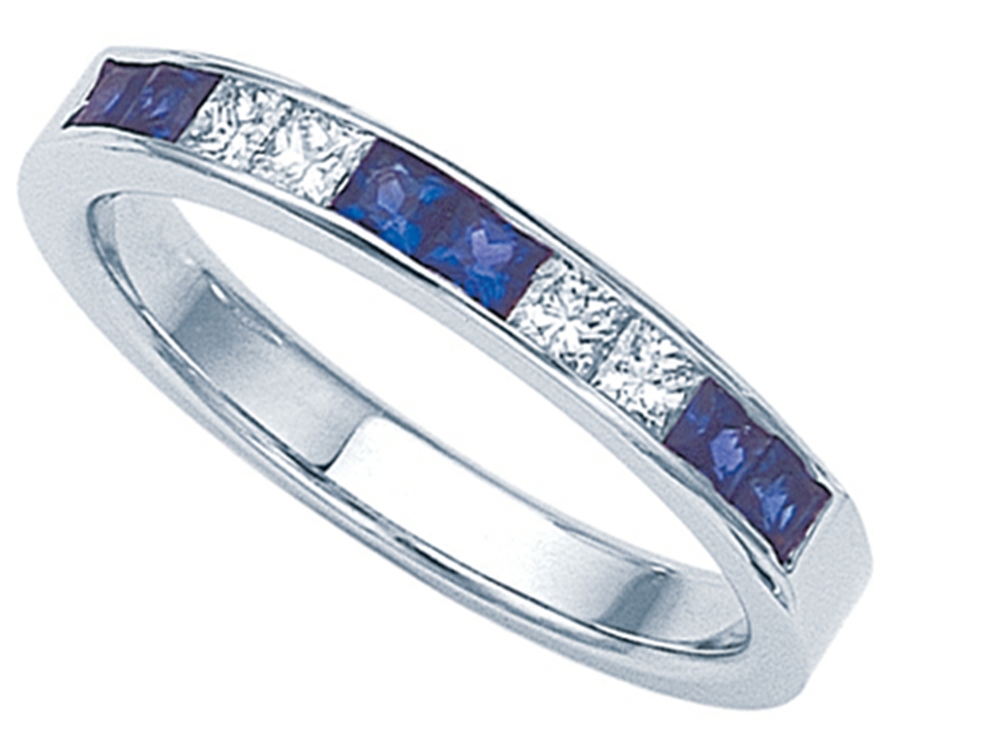 Karina B Genuine Sapphire Band | 8130S | Finejewelers.com