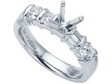 Karina B™ Baguette Diamonds Engagement Ring style: 2031