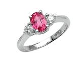 Finejewelers Genuine Pink Sapphire Ring style: 4804