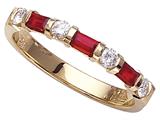 Karina B™ Genuine Ruby Band style: 8031R