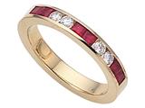 Karina B™ Genuine Ruby Band style: 8036R