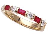 Karina B™ Genuine Ruby Band style: 8070R