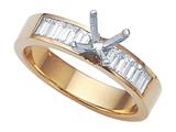 Karina B™ Baguette Diamonds Engagement Ring style: 8151