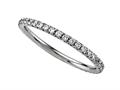 Finejewelers Round Diamonds French Pave Eternity Band 2121