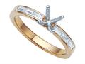 Karina B™ Baguette Diamonds Engagement Ring 8127