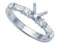 Karina B™ Baguette Diamonds Engagement Ring 8134