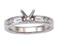 Karina B™ Baguette Diamonds Engagement Ring 8137