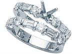 Karina B Baguette Diamonds Wedding Set Style number: 8135SET